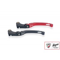 CNC Racing GIACOMO AGOSTINI LIMITED EDITION Billet RACE Folding Clutch Lever for MV Agusta F3 675 / 800 and Superveloce - 190mm